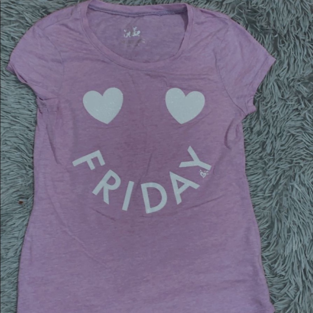 Justice girls tee
